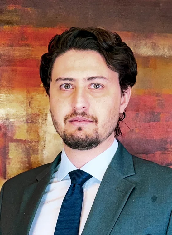 Retrato do advogado Felipe Amaral
