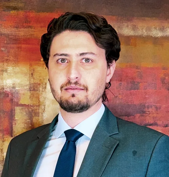 Retrato do advogado Felipe Amaral