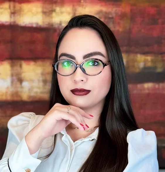 Retrato da advogada Gabriela Mumic